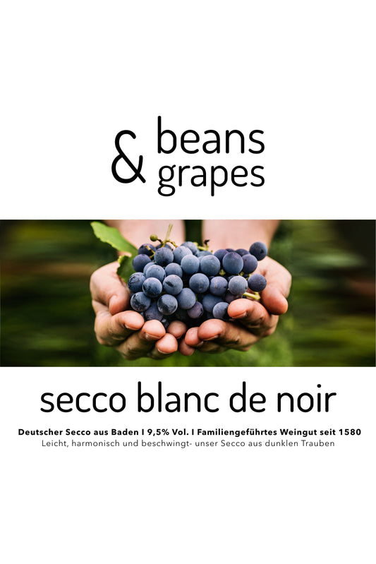 Beans and Grapes Secco - Blanc de Noir